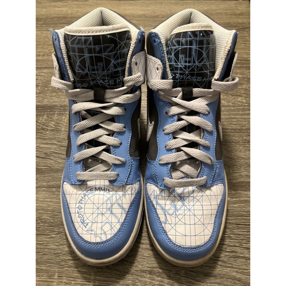 2009 Nike Dunk High SB GS Japanese Graffiti 308319-014 Sz 5.5Y 7 Women's 5 Men's - Picture 5 of 12